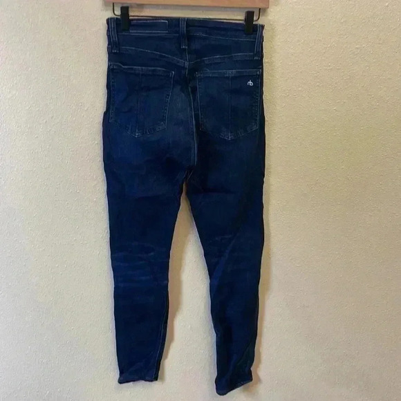 RAG & BONE Women’s Nine Highrise Ankle Skinny Jeans - Picture 6 of 9